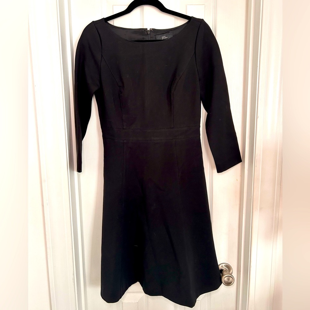 J Crew Black Dress